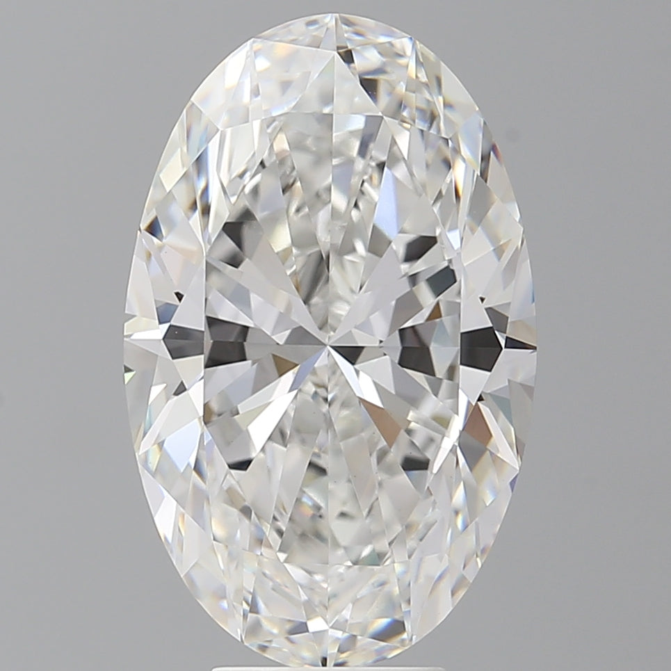 7.10 Carat Oval Shaped, Ideal Cut, E Color, VVS2 Clarity, IGI Certified Lab Grown Diamond