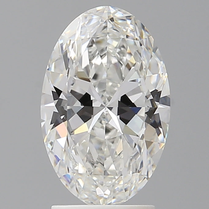 2.51 Carat Oval Shaped, Ideal Cut, E Color, VVS2 Clarity, IGI Certified Lab Grown Diamond