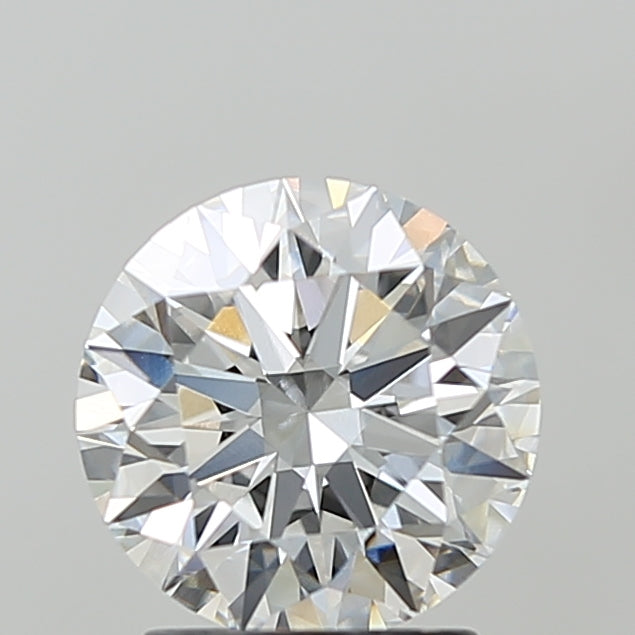 2.10 Carat Round Shaped, Ideal Cut, E Color, VVS1 Clarity, IGI Certified Lab Grown Diamond