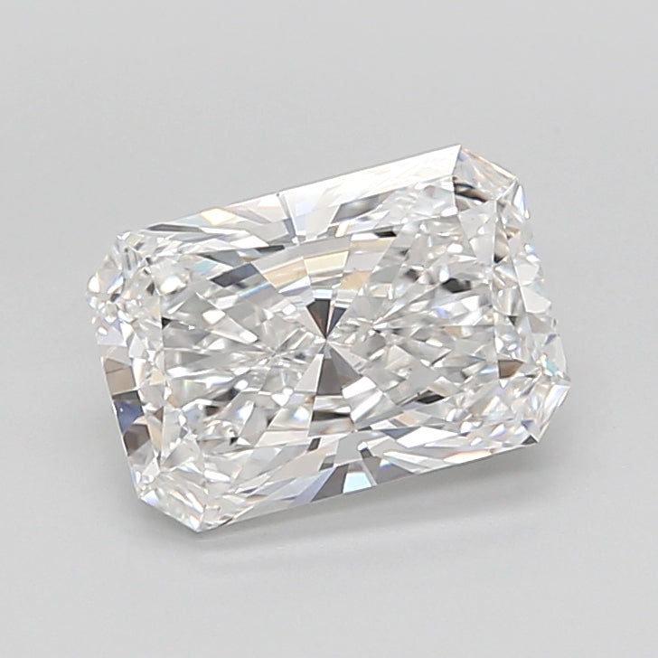 3.04 Carat Radiant Shaped, Ideal Cut, E Color, VS1 Clarity, IGI Certified Lab Grown Diamond