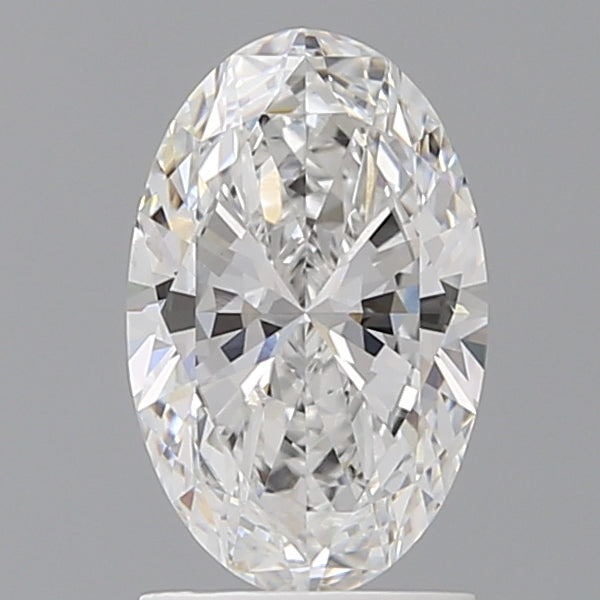 1.60 Carat Oval Shaped, Ideal Cut, E Color, VVS2 Clarity, IGI Certified Lab Grown Diamond