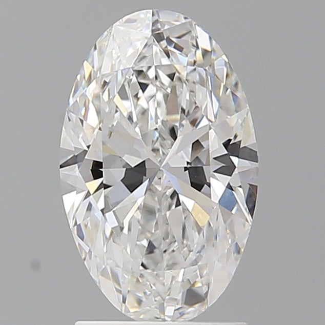 2.00 Carat Oval Shaped, Excellent Cut, E Color, VVS2 Clarity, IGI Certified Lab Grown Diamond
