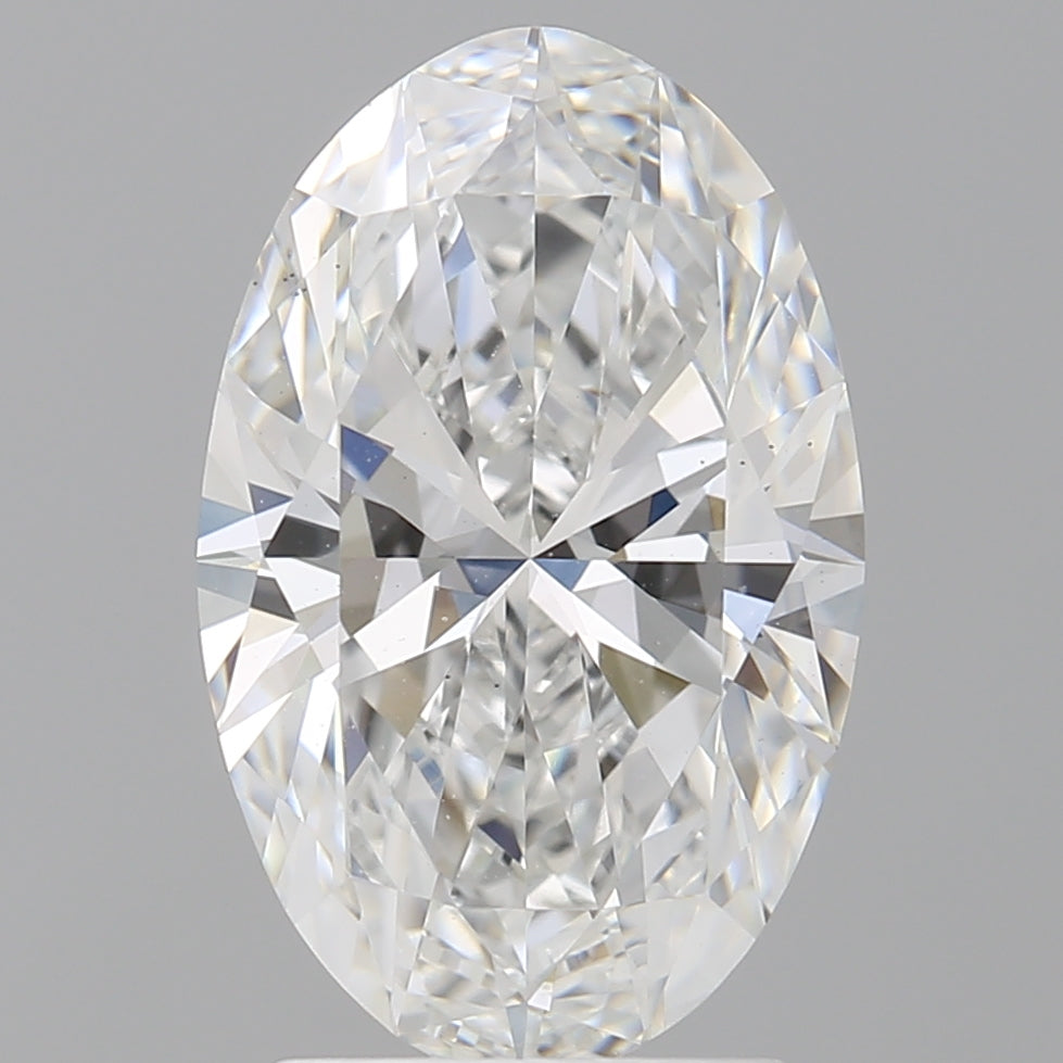 2.60 Carat Oval Shaped, Ideal Cut, E Color, VS1 Clarity, IGI Certified Lab Grown Diamond