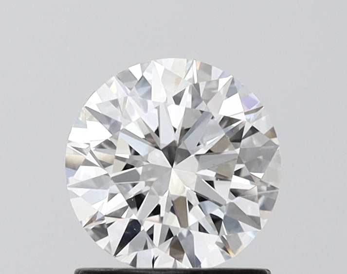 1.01 Carat Round Shaped, Ideal Cut, D Color, VVS2 Clarity, IGI Certified Lab Grown Diamond