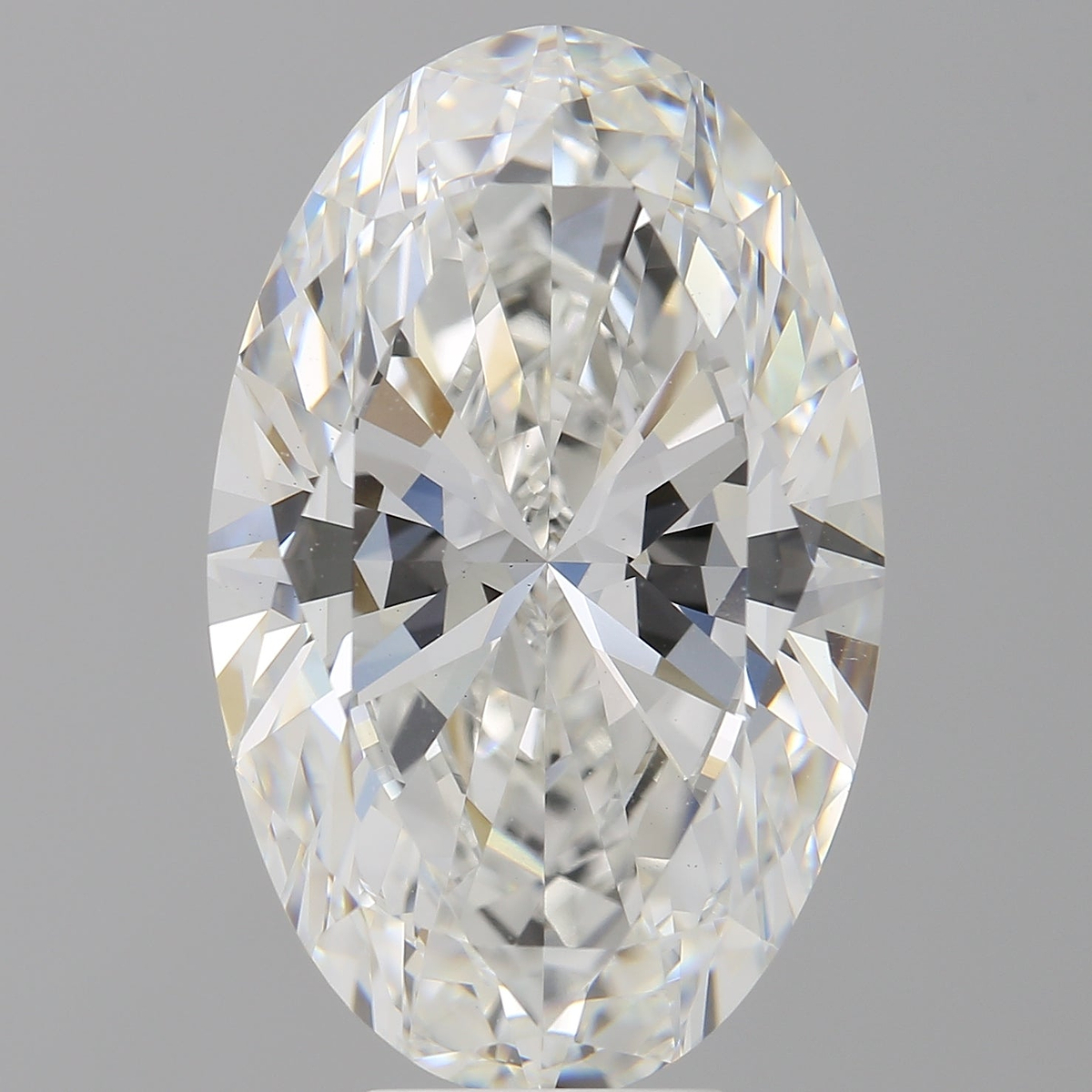 8.10 Carat Oval Shaped, Ideal Cut, F Color, VVS2 Clarity, IGI Certified Lab Grown Diamond