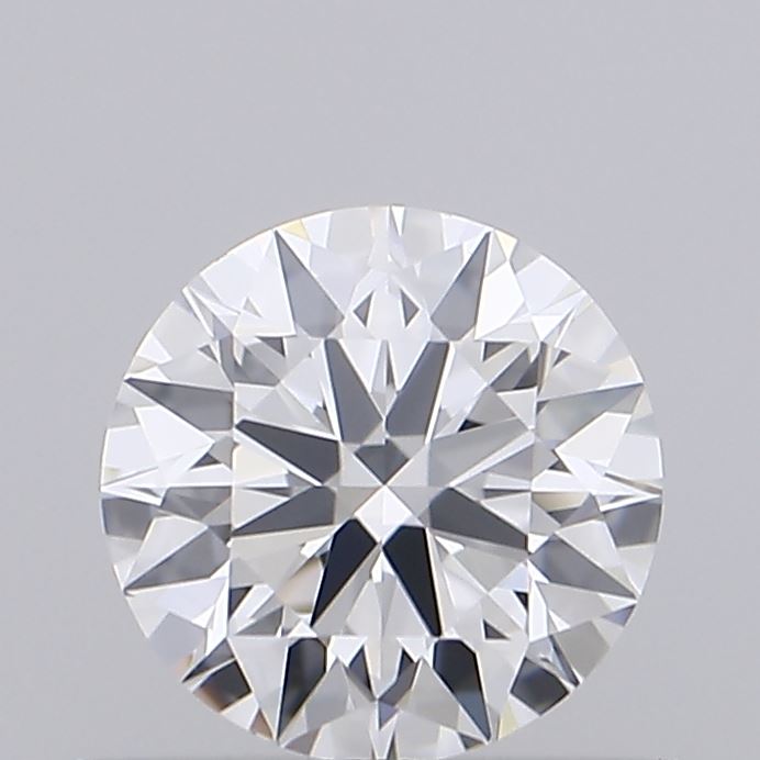 0.53 Carat Round Shaped, Ideal Cut, D Color, VVS2 Clarity, IGI Certified Lab Grown Diamond