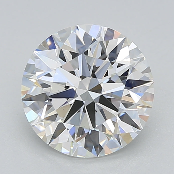 2.04 Carat Round Shaped, Ideal Cut, F Color, VS1 Clarity, IGI Certified Lab Grown Diamond