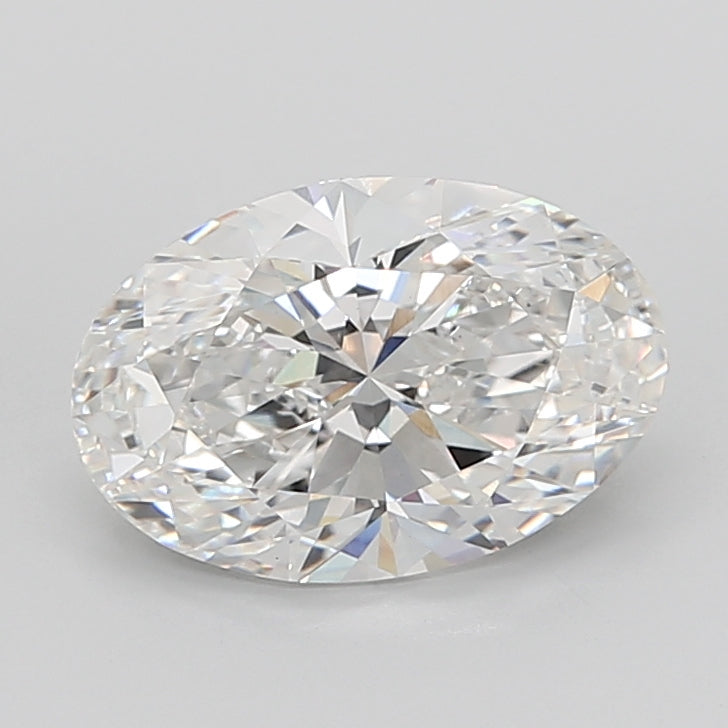 6.50 Carat Oval Shaped, Excellent Cut, F Color, VVS2 Clarity, IGI Certified Lab Grown Diamond