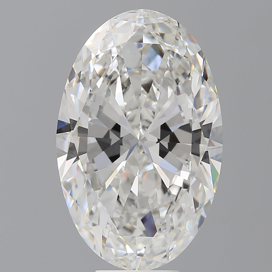9.41 Carat Oval Shaped, Ideal Cut, E Color, VVS2 Clarity, IGI Certified Lab Grown Diamond
