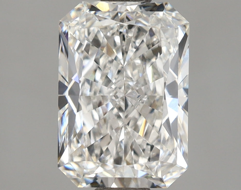 2.03 Carat Radiant Shaped, Ideal Cut, E Color, VVS1 Clarity, IGI Certified Lab Grown Diamond