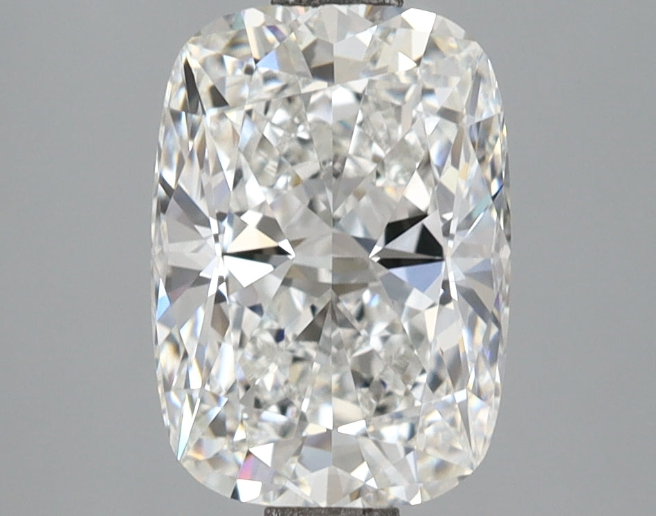 4.33 Carat Cushion Shaped, Ideal Cut, E Color, VVS2 Clarity, IGI Certified Lab Grown Diamond