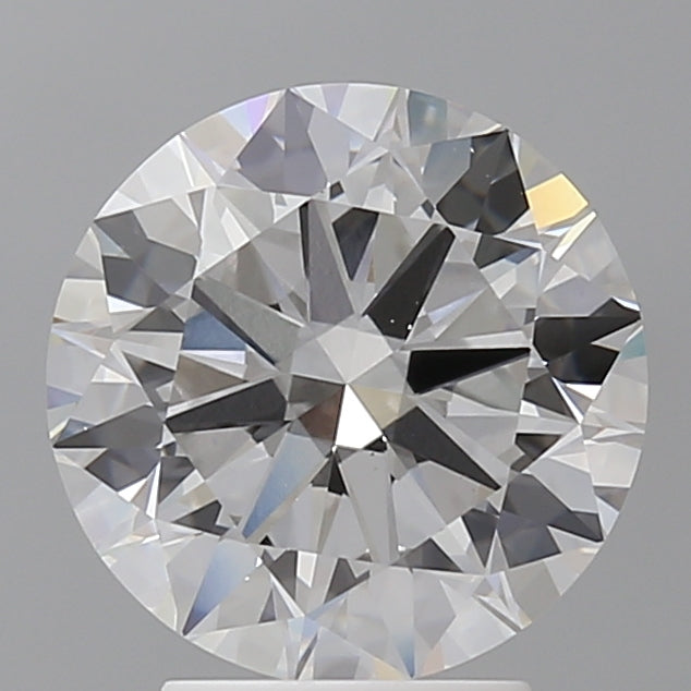 3.51 Carat Round Shaped, Excellent Cut, F Color, VS1 Clarity, IGI Certified Lab Grown Diamond