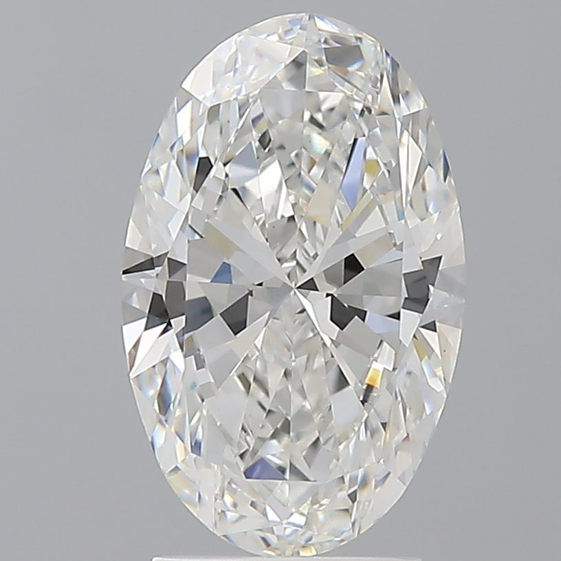 2.59 Carat Oval Shaped, Excellent Cut, E Color, VVS2 Clarity, IGI Certified Lab Grown Diamond