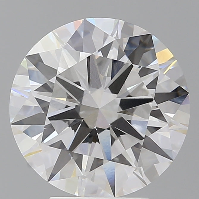 4.57 Carat Round Shaped, Ideal Cut, F Color, VVS2 Clarity, IGI Certified Lab Grown Diamond