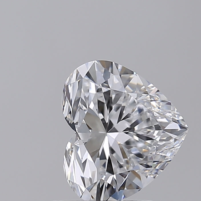 1.58 Carat Heart Shaped, Ideal Cut, D Color, VVS2 Clarity, IGI Certified Lab Grown Diamond