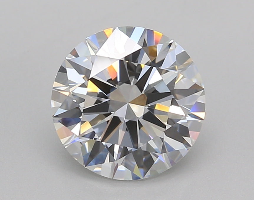 2.01 Carat Round Shaped, Ideal Cut, D Color, VS1 Clarity, IGI Certified Lab Grown Diamond