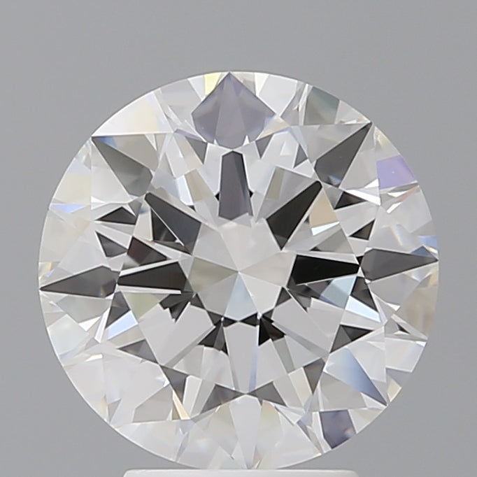 4.04 Carat Round Shaped, Excellent Cut, E Color, VVS2 Clarity, IGI Certified Lab Grown Diamond