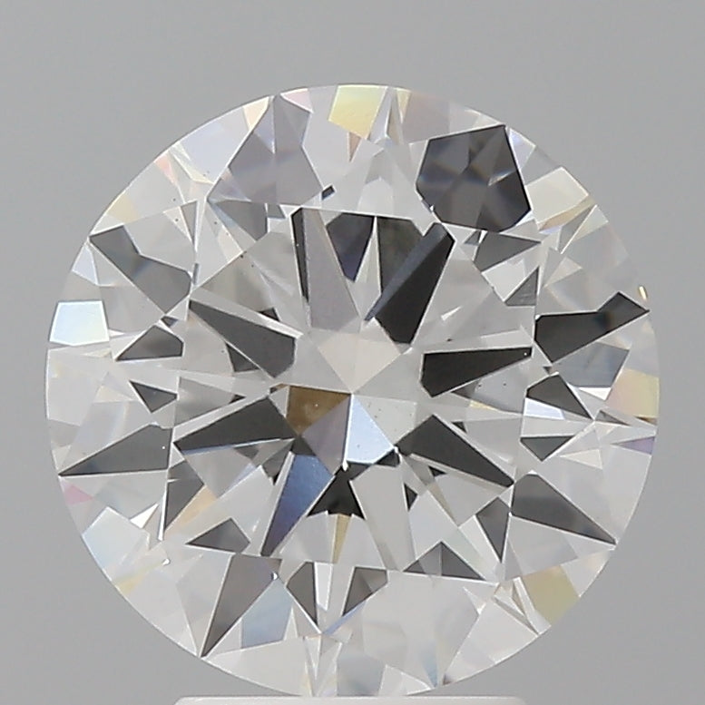 4.02 Carat Round Shaped, Excellent Cut, E Color, VS1 Clarity, IGI Certified Lab Grown Diamond