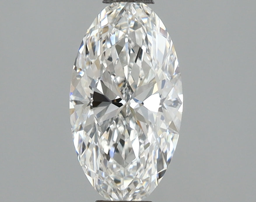 1.08 Carat Oval Shaped, Ideal Cut, D Color, VVS2 Clarity, IGI Certified Lab Grown Diamond