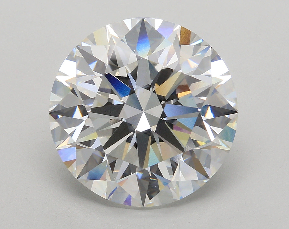 9.65 Carat Round Shaped, Ideal Cut, G Color, VS1 Clarity, IGI Certified Lab Grown Diamond
