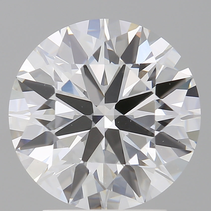 3.00 Carat Round Shaped, Very Good Cut, E Color, VS1 Clarity, IGI Certified Lab Grown Diamond