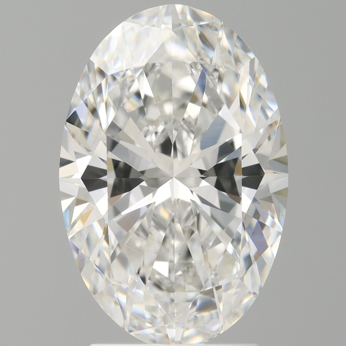 3.10 Carat Oval Shaped, Ideal Cut, E Color, VVS2 Clarity, IGI Certified Lab Grown Diamond