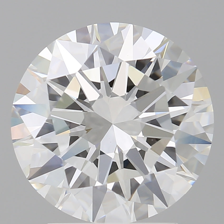 2.99 Carat Round Shaped, Excellent Cut, E Color, VVS2 Clarity, IGI Certified Lab Grown Diamond