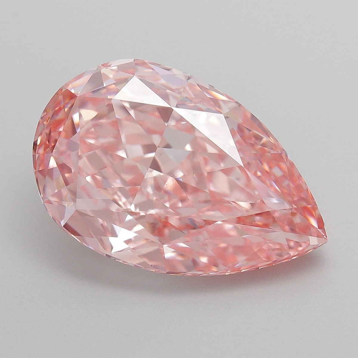 11.07 Carat Pear Shaped, Ideal Cut, VS1 Clarity, IGI Certified Lab Grown Diamond