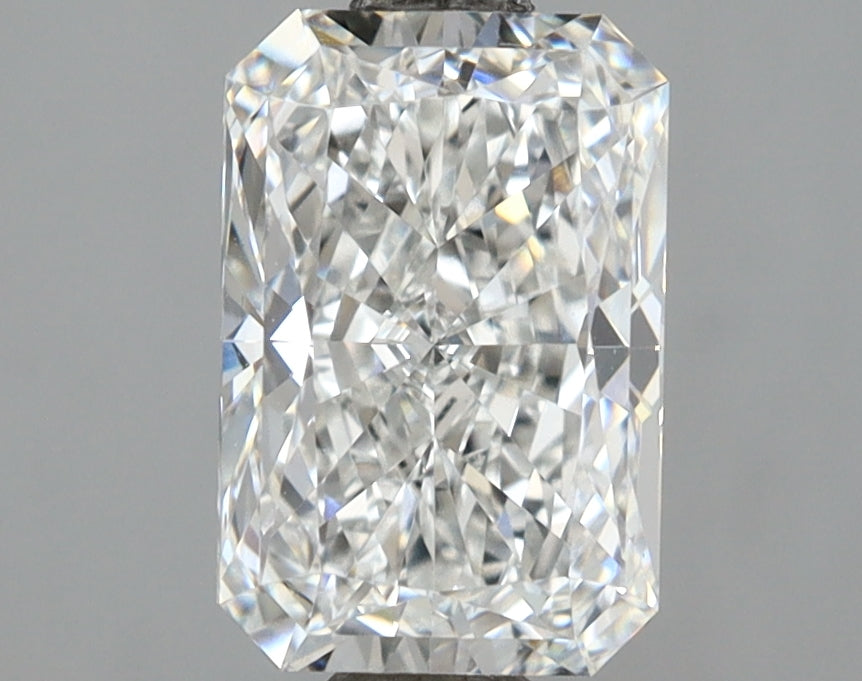 3.04 Carat Radiant Shaped, Excellent Cut, E Color, VVS2 Clarity, IGI Certified Lab Grown Diamond