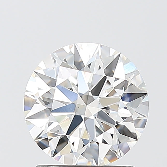 1.55 Carat Round Shaped, Ideal Cut, F Color, VS1 Clarity, IGI Certified Lab Grown Diamond