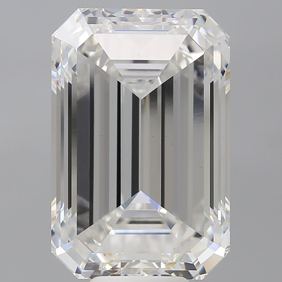 12.09 Carat Emerald Shaped, Excellent Cut, F Color, VS1 Clarity, IGI Certified Lab Grown Diamond