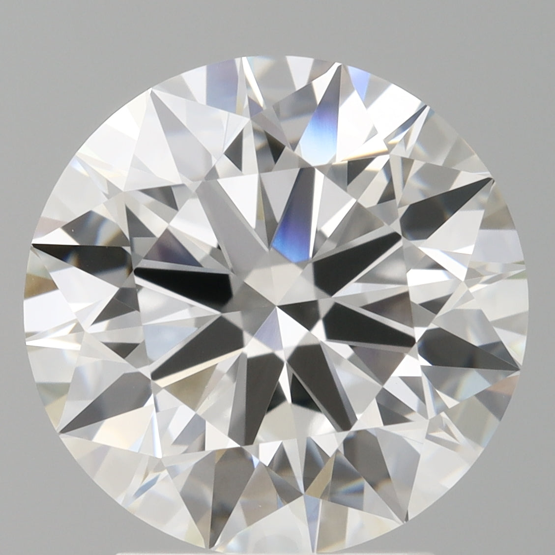 3.04 Carat Round Shaped, Ideal Cut, E Color, VVS2 Clarity, IGI Certified Lab Grown Diamond
