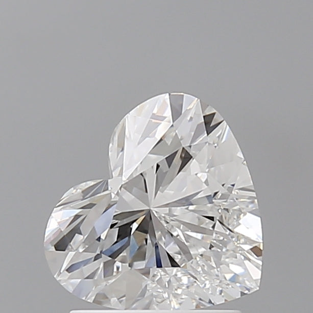 1.53 Carat Heart Shaped, Ideal Cut, E Color, VVS1 Clarity, IGI Certified Lab Grown Diamond
