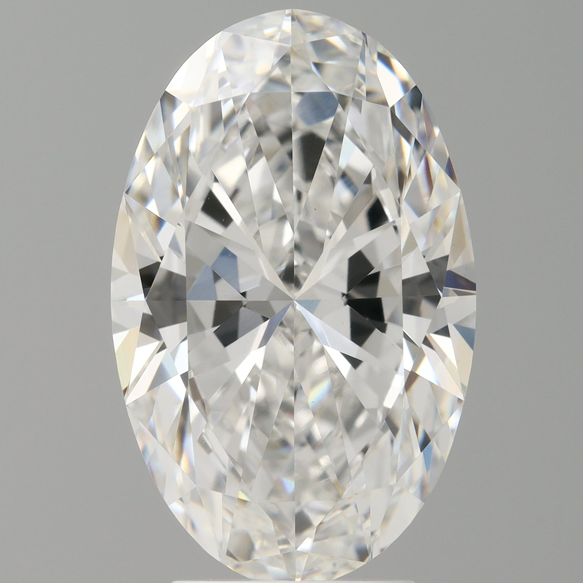 4.08 Carat Oval Shaped, Ideal Cut, E Color, VVS2 Clarity, IGI Certified Lab Grown Diamond