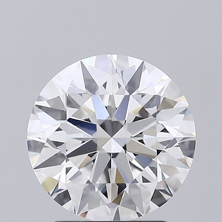 2.03 Carat Round Shaped, Ideal Cut, E Color, VVS2 Clarity, IGI Certified Lab Grown Diamond