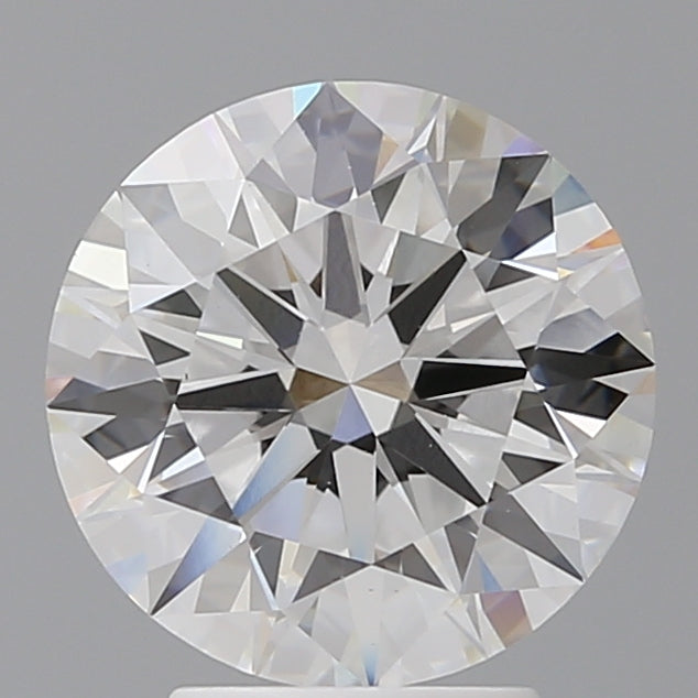 3.60 Carat Round Shaped, Ideal Cut, F Color, VS1 Clarity, IGI Certified Lab Grown Diamond