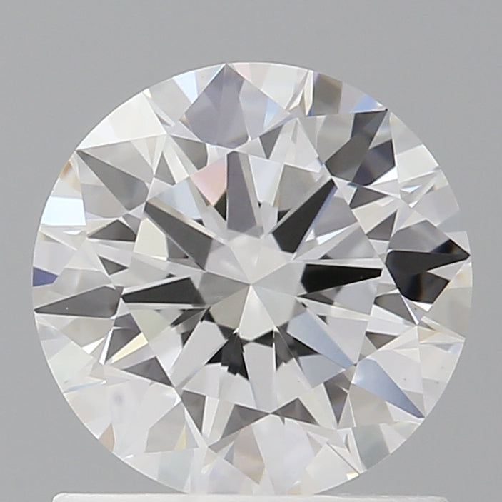 1.09 Carat Round Shaped, Excellent Cut, D Color, VVS2 Clarity, IGI Certified Lab Grown Diamond