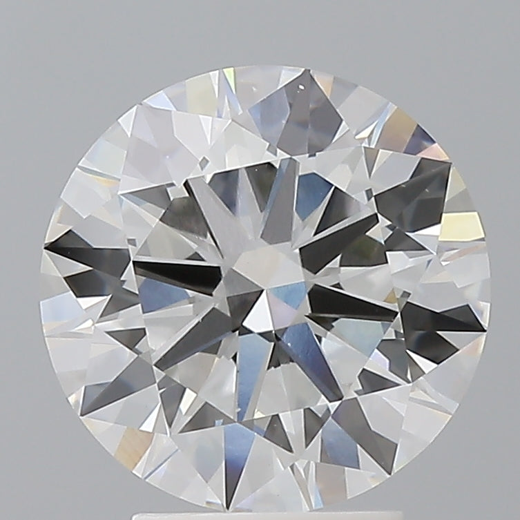 3.58 Carat Round Shaped, Ideal Cut, F Color, VS1 Clarity, IGI Certified Lab Grown Diamond