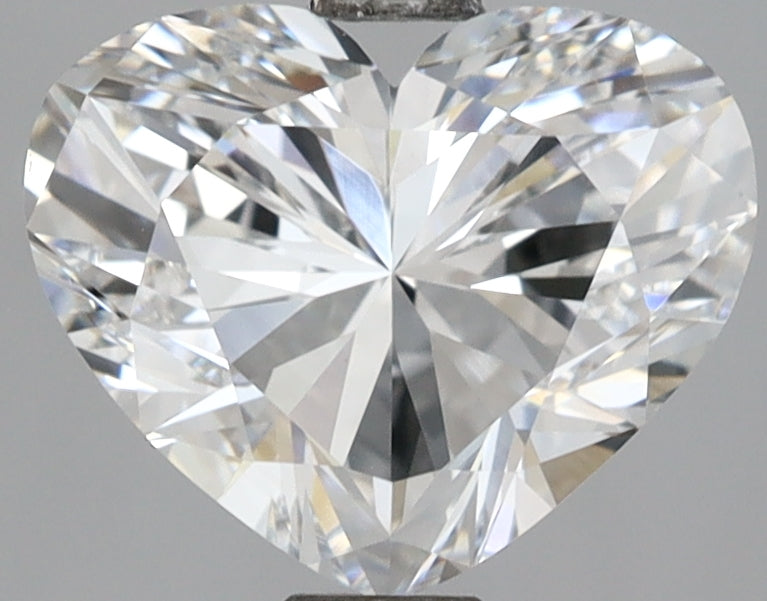 2.61 Carat Heart Shaped, Ideal Cut, E Color, VVS2 Clarity, IGI Certified Lab Grown Diamond