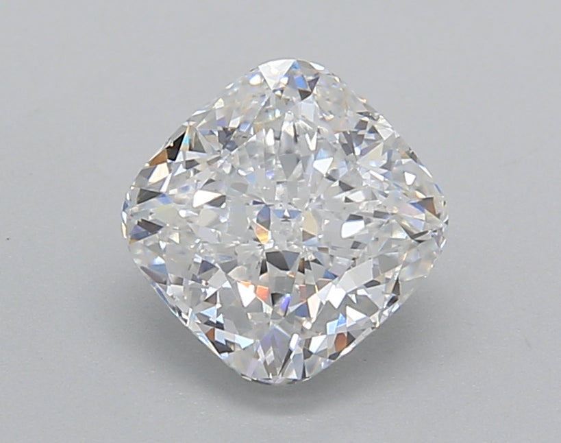 1.50 Carat Cushion Shaped, Very Good Cut, D Color, VS1 Clarity, IGI Certified Lab Grown Diamond