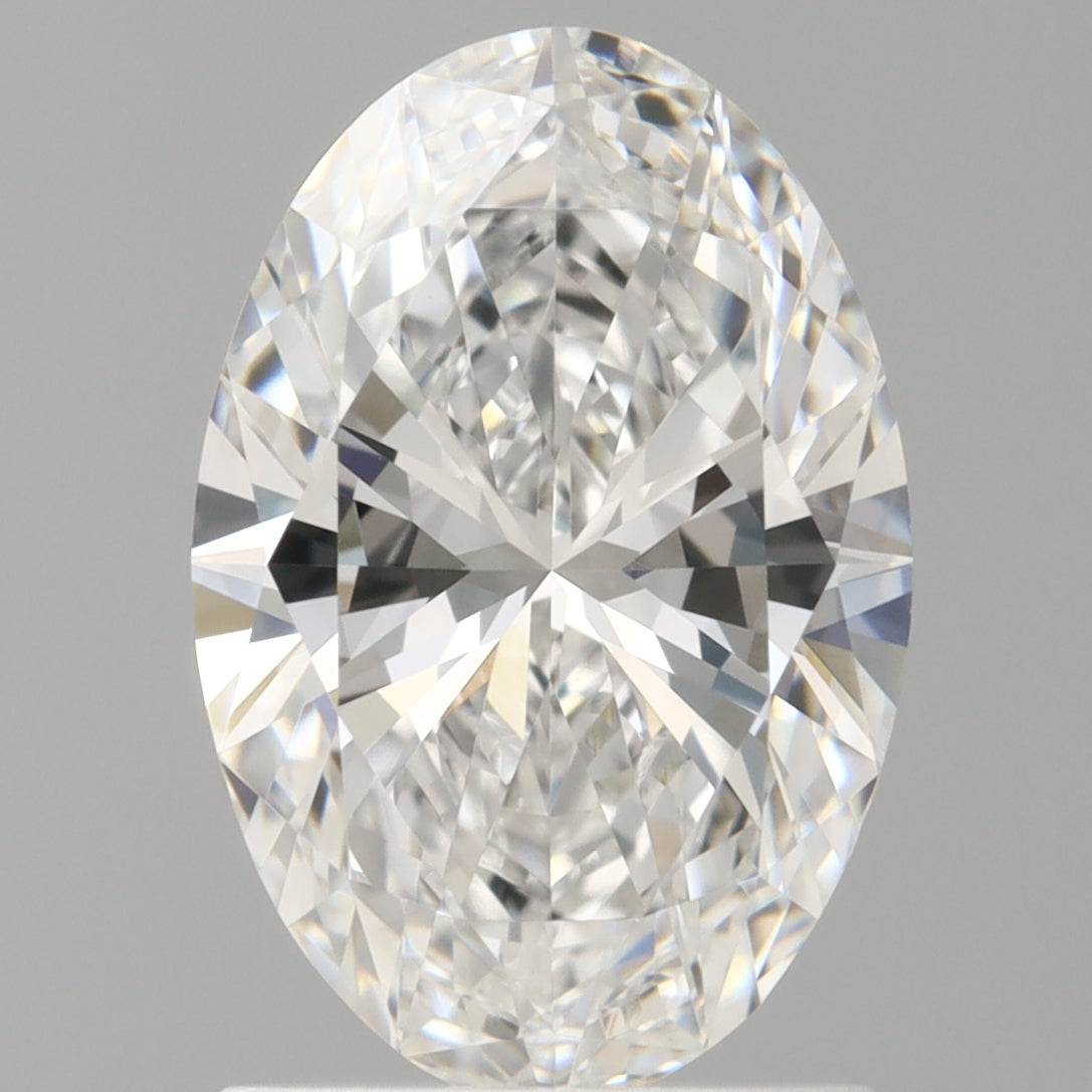 1.55 Carat Oval Shaped, Ideal Cut, E Color, VVS2 Clarity, IGI Certified Lab Grown Diamond