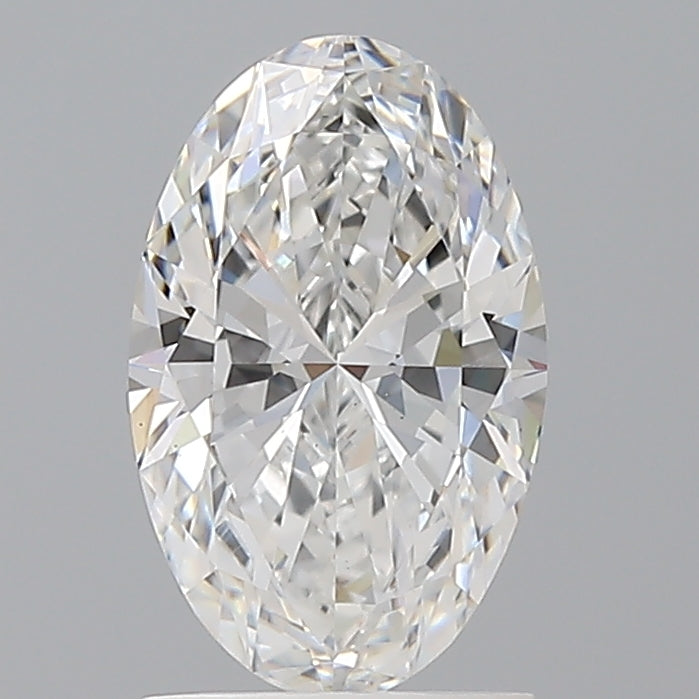 1.58 Carat Oval Shaped, Ideal Cut, E Color, VS1 Clarity, IGI Certified Lab Grown Diamond