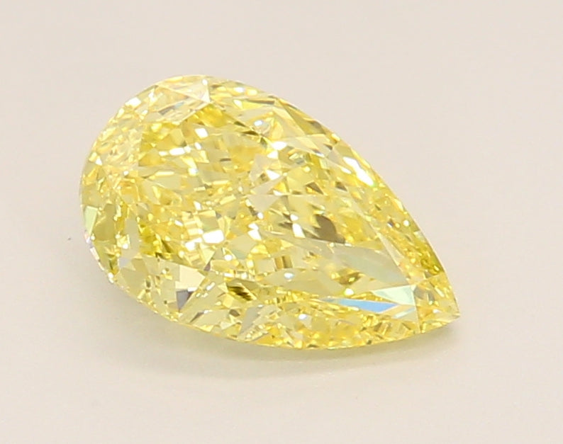 1.29 Carat Pear Shaped, Ideal Cut, VVS2 Clarity, IGI Certified Lab Grown Diamond