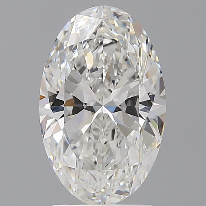 2.60 Carat Oval Shaped, Ideal Cut, F Color, VVS2 Clarity, IGI Certified Lab Grown Diamond