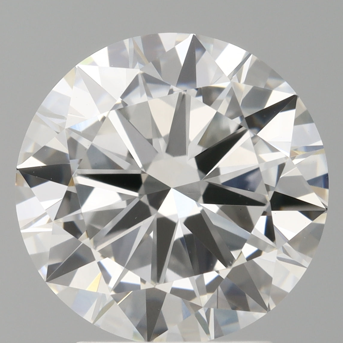 3.00 Carat Round Shaped, Excellent Cut, E Color, VVS2 Clarity, IGI Certified Lab Grown Diamond
