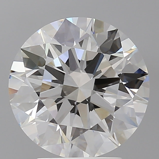 3.57 Carat Round Shaped, Ideal Cut, F Color, VVS2 Clarity, IGI Certified Lab Grown Diamond