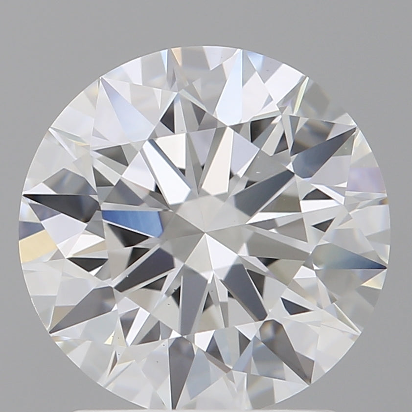 2.10 Carat Round Shaped, Ideal Cut, D Color, VS1 Clarity, IGI Certified Lab Grown Diamond