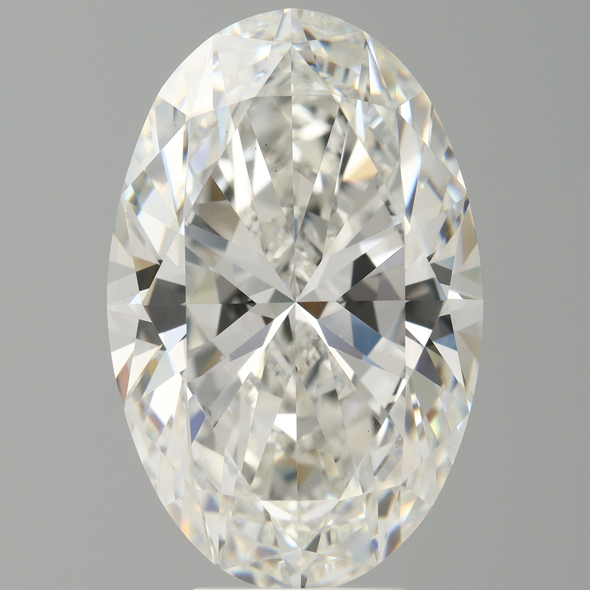 7.07 Carat Oval Shaped, Ideal Cut, F Color, VS1 Clarity, IGI Certified Lab Grown Diamond