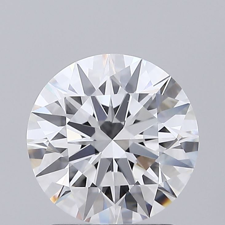 1.58 Carat Round Shaped, Ideal Cut, E Color, VVS2 Clarity, IGI Certified Lab Grown Diamond