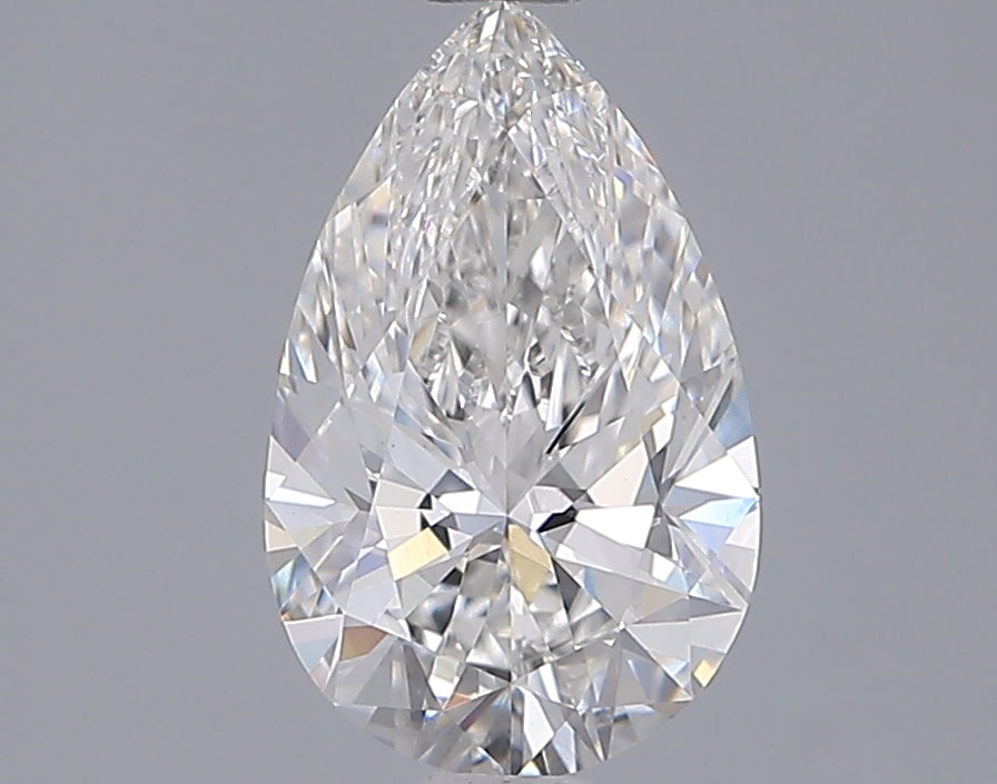 1.53 Carat Pear Shaped, Ideal Cut, E Color, VVS2 Clarity, IGI Certified Lab Grown Diamond